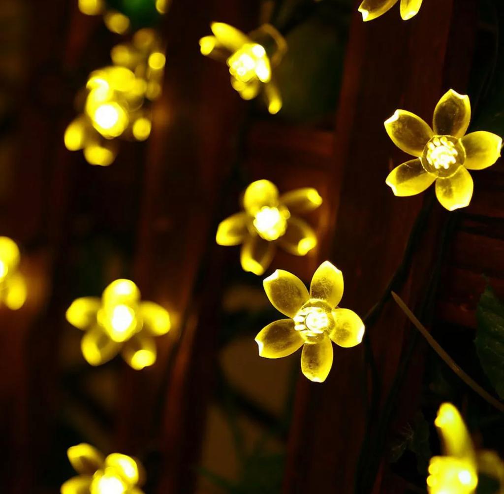 Floral lights deals